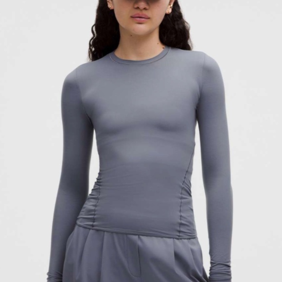 Lululemon Wundermost Ultra-Soft Nulu Crewneck Long-Sleeve Shirt - Picture 1 of 7